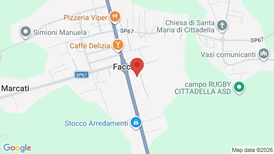 Nieruchomości komercyjne Do wynajęcia i Cittadella - kort over placeringen