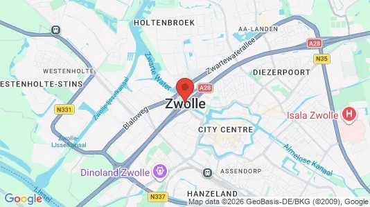 Kaupat Vuokrattavana i Zwolle - Kuva Google Street Viewstä