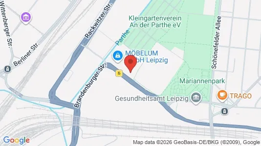 Kontorer til leie i Leipzig – Bilde fra Google Street View