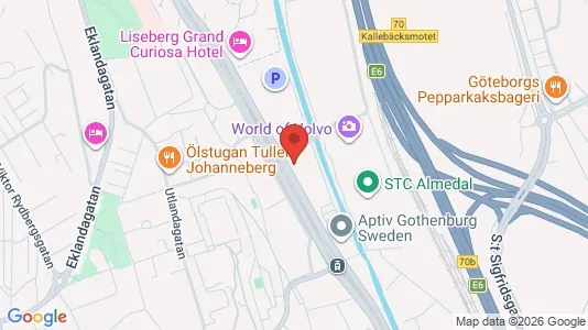 Office spaces for rent i Johanneberg - kort over placeringen