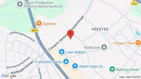Liikekiinteistöt Vuokrattavana i Venlo - Kuva Google Street Viewstä