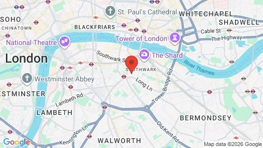 Büros zur Miete i London SE1 – Foto von Google Street View