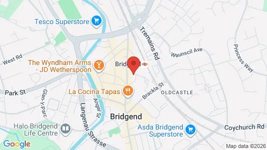 Büros zur Miete i Bridgend - Mid Glamorgan – Foto von Google Street View