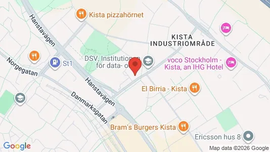 Kontorslokaler för uthyrning i Västerort - kort over placeringen