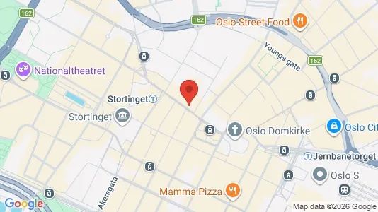 Kontorer til leie i Oslo Sentrum – Bilde fra Google Street View
