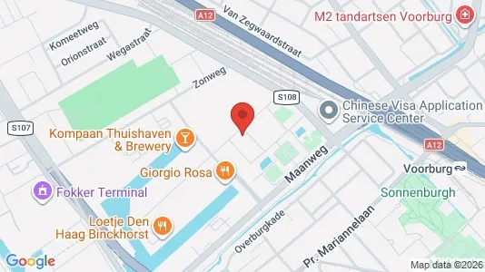 Kontorslokaler för uthyrning i Haag Laak - kort over placeringen