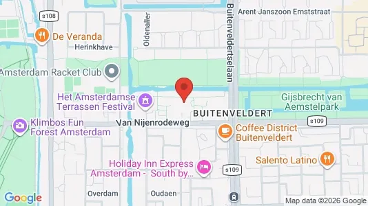 Office spaces for rent i Amsterdam Zuideramstel - kort over placeringen
