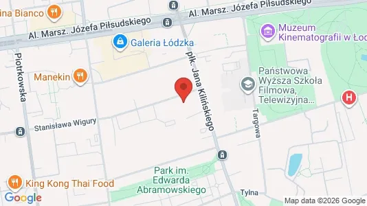Lokaler til leie i Łódź – Bilde fra Google Street View