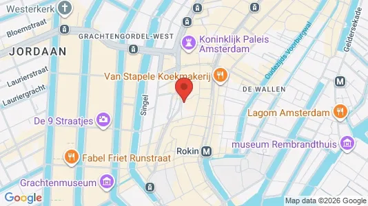 Gewerbeflächen zur Miete i Amsterdam Centrum – Foto von Google Street View