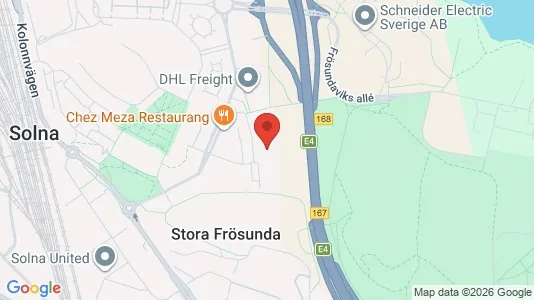 Espacios de oficina En alquiler i Solna - kort over placeringen