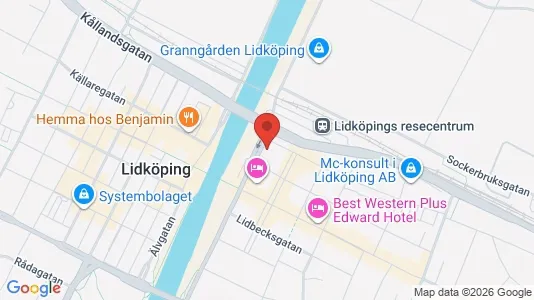 Büros zur Miete i Lidköping – Foto von Google Street View