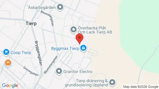 Gewerbeflächen zur Miete i Tierp – Foto von Google Street View