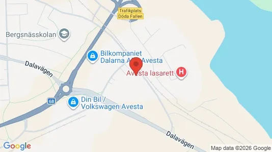 Lokaler til leie i Avesta – Bilde fra Google Street View