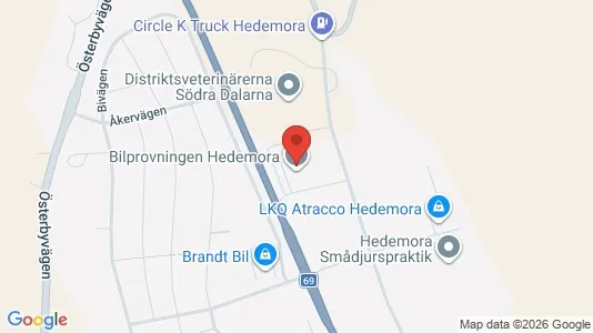 Gewerbeflächen zur Miete i Hedemora – Foto von Google Street View