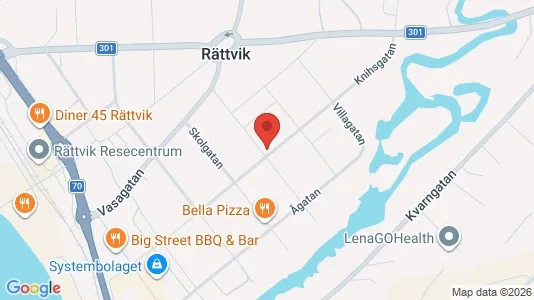 Liikekiinteistöt Vuokrattavana i Rättvik - Kuva Google Street Viewstä