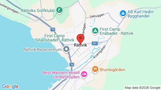 Liikekiinteistöt Vuokrattavana i Rättvik - Kuva Google Street Viewstä