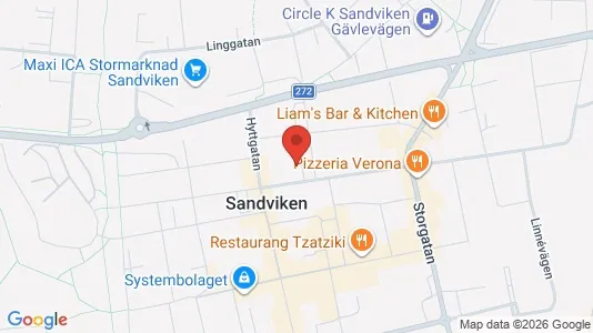 Kontorlokaler til leje i Sandviken - Foto fra Google Street View