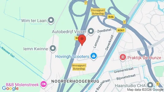 Büros zur Miete i Groningen – Foto von Google Street View