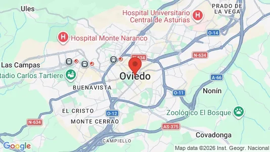 Lokaler til leie i Oviedo – Bilde fra Google Street View