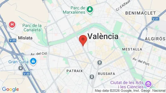 Lokaler til leje i Valencia Extramurs - Foto fra Google Street View