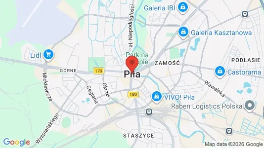 Bedrijfsruimtes te huur i Pilski - Foto uit Google Street View