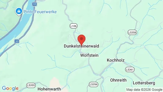 Værkstedslokaler til leje i Dunkelsteinerwald - Foto fra Google Street View