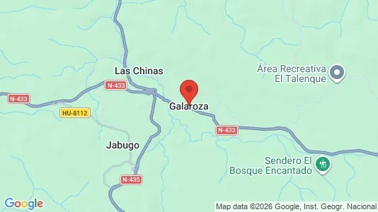 Gewerbeflächen zur Miete i Galaroza – Foto von Google Street View