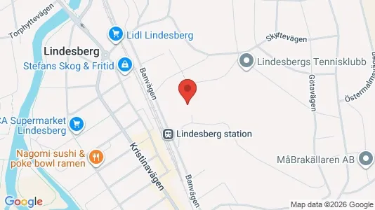 Lokaler til salg i Lindesberg - kort over placeringen