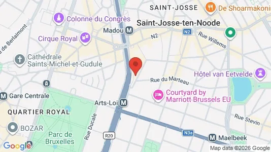 Office spaces for sale i Stad Brussel - Photo from Google Street View