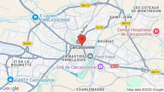 Commercial properties for sale i Carcassonne - Photo from Google Street View