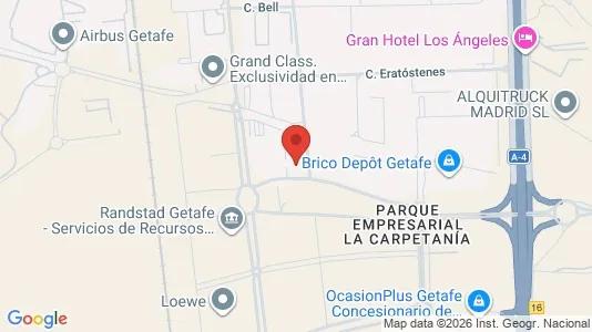 Liikekiinteistöt Myynnissä i Getafe - Kuva Google Street Viewstä
