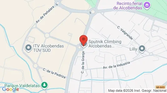 Werkstätte zur Miete i Alcobendas – Foto von Google Street View