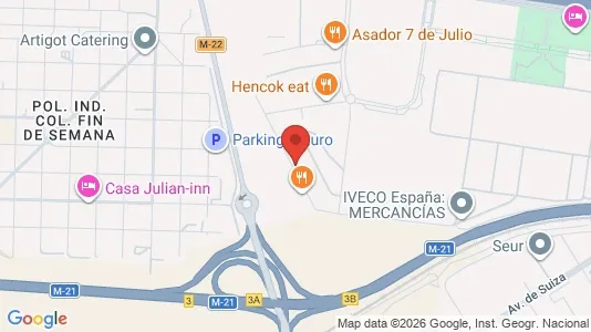 Office spaces for sale i Coslada - Photo from Google Street View