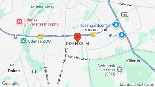 Shops for rent i Odense M - Photo from Google Street View