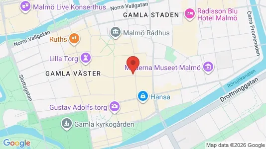 Kontorlokaler til leje i Malmø Centrum - Foto fra Google Street View