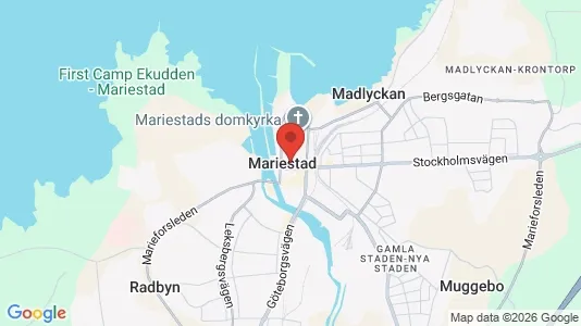 Kaupat Vuokrattavana i Mariestad - Kuva Google Street Viewstä