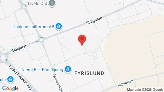 Lagerlokaler til leje i Uppsala - Foto fra Google Street View