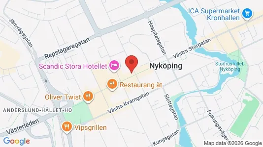 Büros zur Miete i Nyköping – Foto von Google Street View