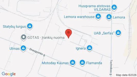 Lokaler til leie i Kaunas – Bilde fra Google Street View