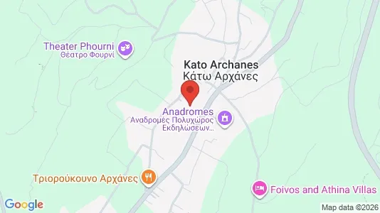 Commercial properties for sale i Archanes-Asterousia - kort over placeringen