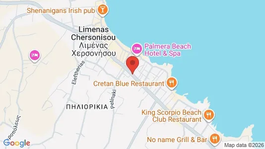 Commercial properties for sale i Hersonissos - kort over placeringen