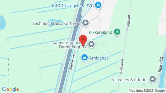 Commercial properties for rent i Zederik - kort over placeringen