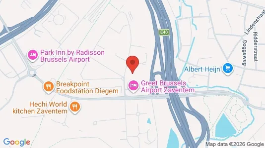 Office spaces for rent i Zaventem - kort over placeringen