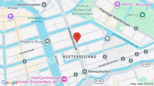Lokaler til leje i Amsterdam Centrum - Foto fra Google Street View