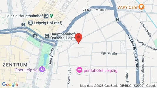 Kontorlokaler til leje i Leipzig - Foto fra Google Street View