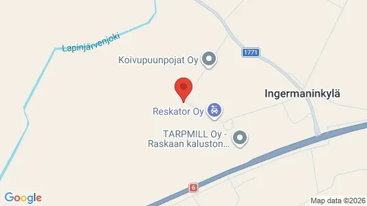 Bedrijfsruimtes te huur i Lapinjärvi - Foto uit Google Street View