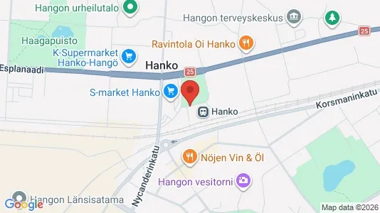Liikekiinteistöt Myynnissä i Hanko - Kuva Google Street Viewstä