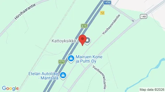 Industrial properties for rent i Mäntsälä - Photo from Google Street View