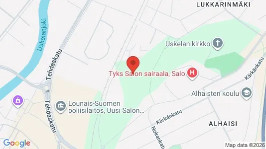 Varastot Vuokrattavana i Salo - Kuva Google Street Viewstä