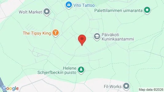 Commercial properties for sale i Helsinki Läntinen - kort over placeringen